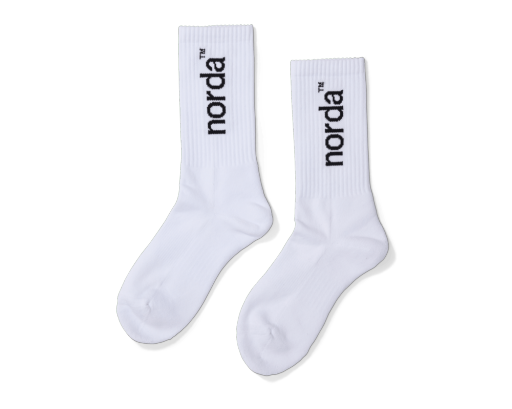 RETRO SOCK  -  U  -  WHITE