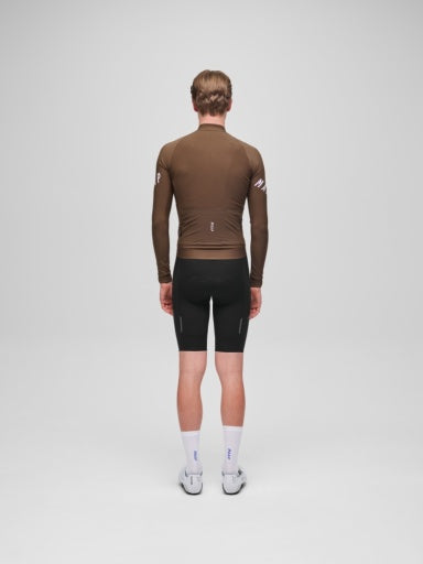 MAAP Apex Aeon Thermal LS Jersey - Espresso