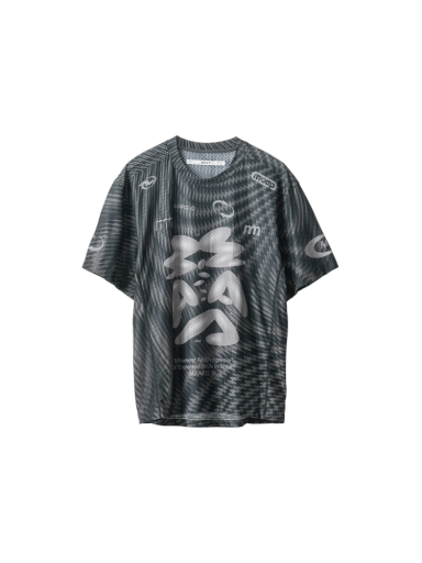 SPECTRUM AIR MESH TEE - Carbon Black