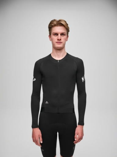 MAAP Apex Aeon LS Jersey - Black/White