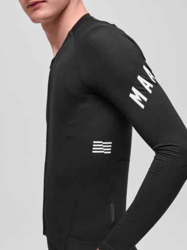 MAAP Apex Aeon LS Jersey - Black/White