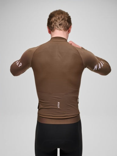 MAAP Apex Aeon Thermal LS Jersey - Espresso