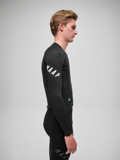 MAAP Apex Aeon LS Jersey - Black/White
