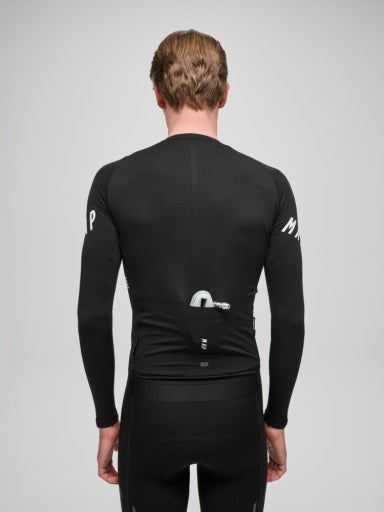 MAAP Apex Aeon LS Jersey - Black/White