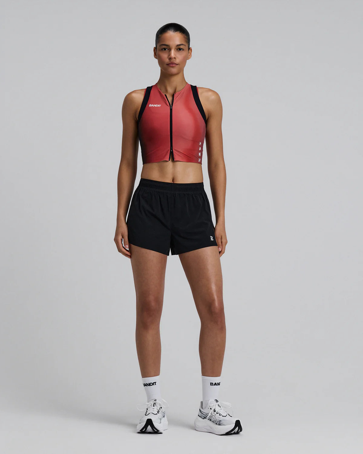 Lite Run™ Spring Motif Quarter Socks (2 Pack) - White