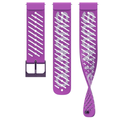 22 ATH5 SILICONE STRAP ORCHID PURPLE S+M