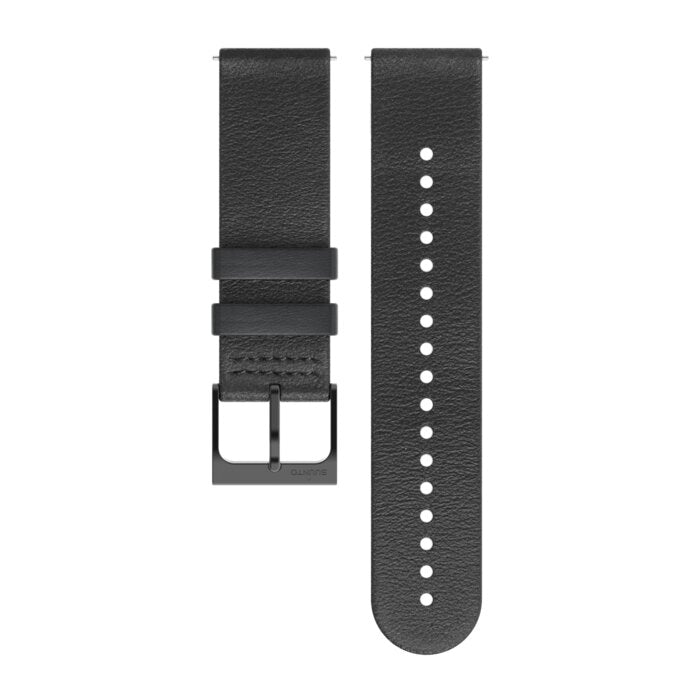 22 URB6 LEATHER STRAP ALL BLACK M